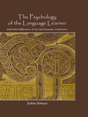 cover image of The Psychology of the Language Learner